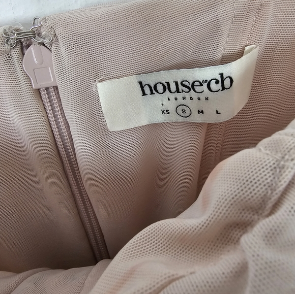 House of CB Dresses House Of Cb Cate Dress Mini Rouched Crystal